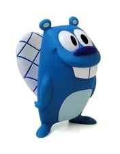 FRIGID BEAVER DESIGNER VINYL MINI FIGURE BY ARTIST JEFF PIDGEON