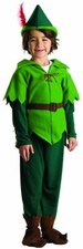 Dress-Up-America Peter Pan Costume for Kids - Fairy Tale Dress Up for Children