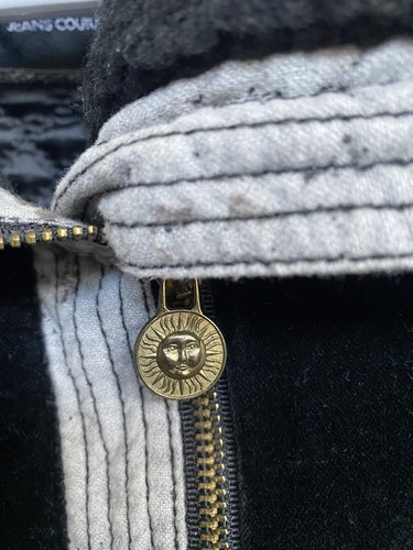 Vintage Versace 1990’s Corduroy Sherpa Jacket - Picture 4 of 11