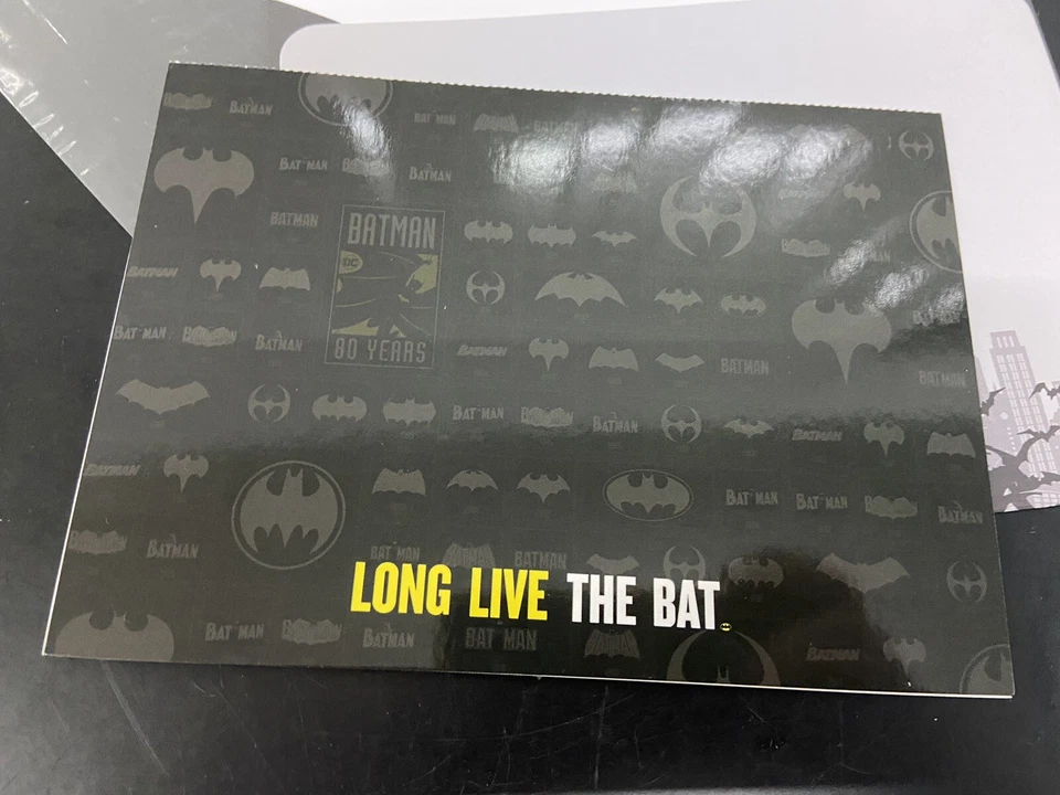 Malaysia Batman Comic 80 Years 2019 Cartoon Postcard Stamps MNH official Rare Uk — 第 3/4 张图片