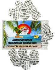 Fake Shampoo Conditioner Flask SEALS 20 Alcohol Liquor Rum Runners For Cruises