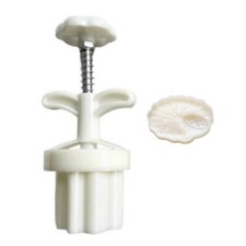 50g Lotus Leaf Shaped DIY Mooncake Stamps Mooncake Molds Baking Accessories