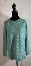 Sonoma Women  s Crew Neck Sweater Size Large