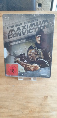MAXIMUM CONVICTION   STEELBOOK  BLU RAY DISC NEU IN FOLIE 