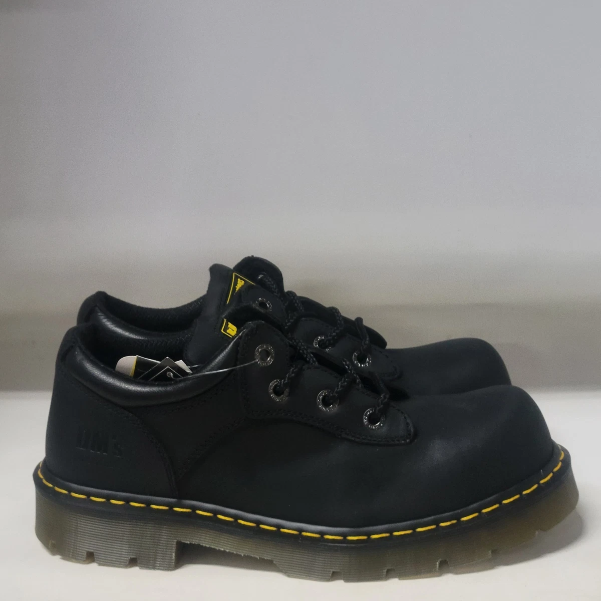 Dr. Martens Leather Upper Steel Toe Boots for Men for Sale  display picture 3