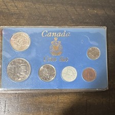 1986 Canada Uncirculated Mint Set Coin Set Nickel & Bronze Multicolor