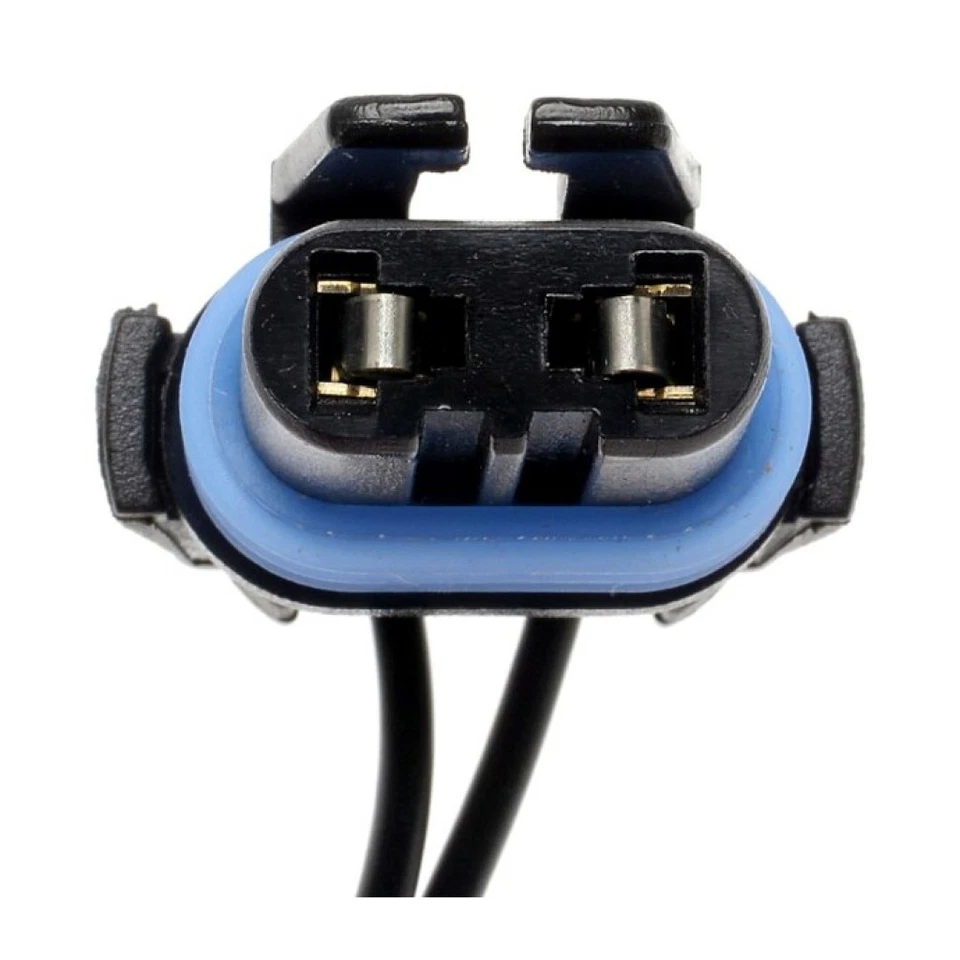 Enchufe de faros ACDelco genuino para Mitsubishi i-MiEV 2014 tipo hoja/pin negro Foto 3 de 4