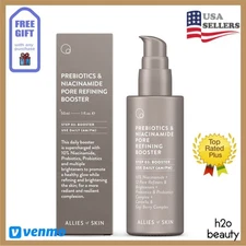 Allies of Skin Prebiotics & Niacinamide Pore Refining Booster 50ml NEW IN BOX