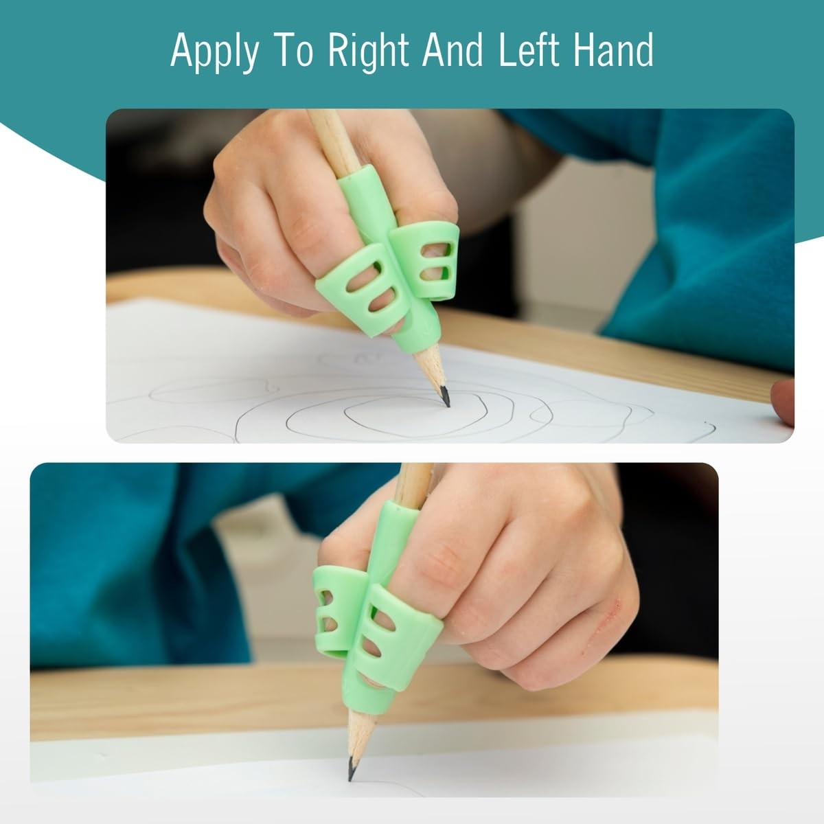 Pencil Grips for Kids Handwriting, Ergonomic Children Writing Aid, Training