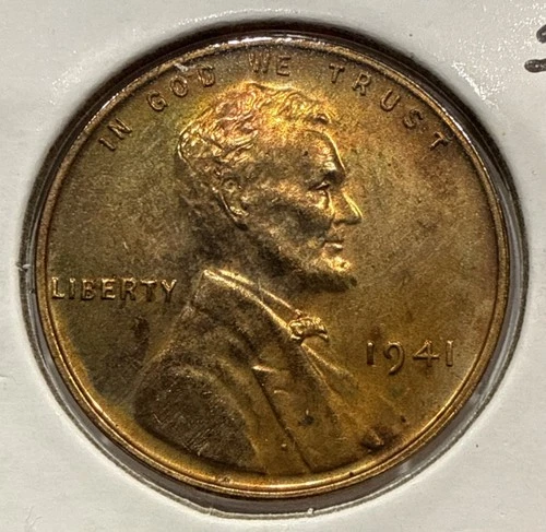 1941 Lincoln Wheat Penny Cent Proof Coin Uncirculated (U162)