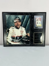 Dale Earnhardt Wall Hanging Plaque Commemorative NASCAR 3 Racing