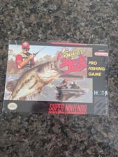 SNES Super Nintendo SUPER BLACK BASS Pro Fishing Game BRAND NEW Factory Sealed