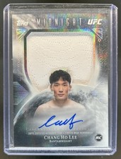 2026 Topps Midnight UFC Chang Ho Lee Rookie Relic Auto RC Moon Beam #RRA-CH