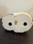 VTG White/Blue Cat Ceramic Pottery Desktop Tape Dispenser Cottage Core Cozy — photo 5