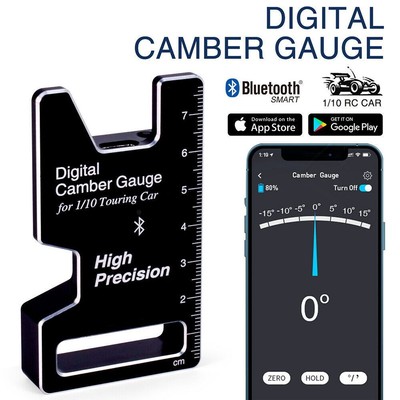 Power Hobby PHB5098 - Digital Bluetooth Camber Gauge