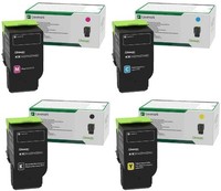 Lexmark 78C20X Original Toner Set Schwarz Farbe FüR Cs 420 Serie Cs 421 Adn Dn