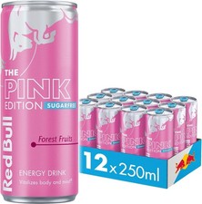 Red Bull Energy Drink 250ml - Choose your Flavour (Pack of 12 x 250ml)