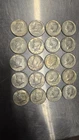 silver lot of 20 kennedy half dollar (1965-69) 40% Silver As Pictured # SKHD20