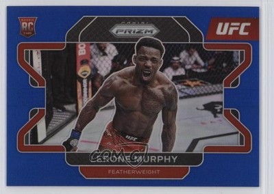 2022 Panini Prizm UFC Blue Prizm 20/199 Lerone Murphy #6 Rookie RC pe8