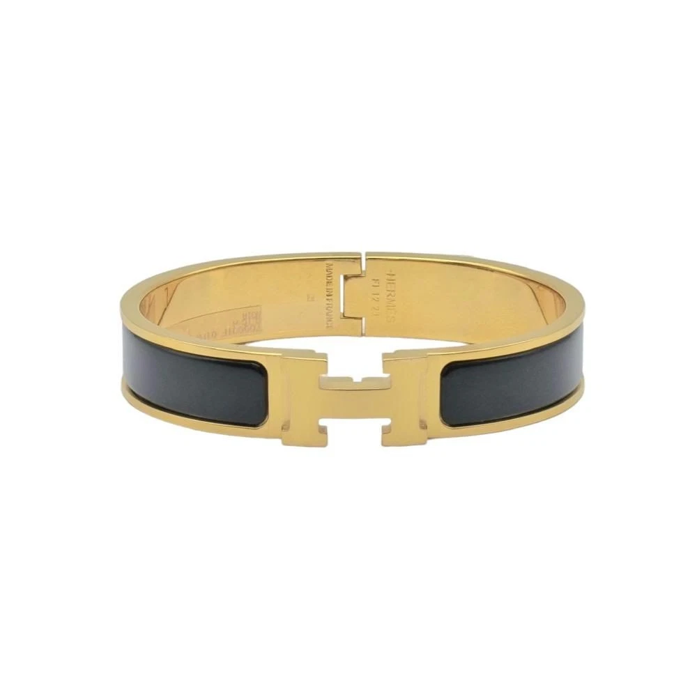 HERMÈS Bracciale Hermes oro frassino click mai us T5263515