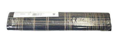 Ava Metropolitan Dark Blue & Gold Check Wallpaper Paste Wall Vinyl 37919-4