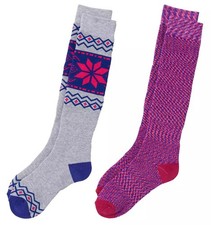 NORTHEAST OUTFITTERS WOMEN'S FULLY CUSHIONED SKI-SNOW SPORTS SOCKS OSFM 5-10