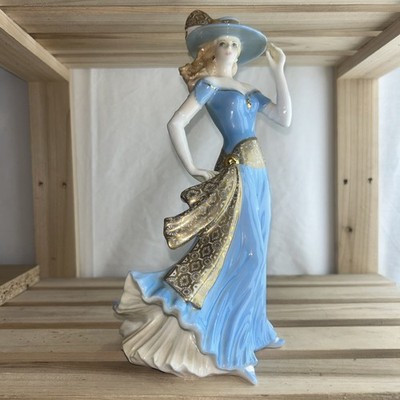 ROYAL WORCESTER Tea At The Ritz High Society Figur 1997 - Retired - RARE