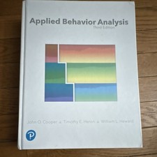 Applied Behavior Analysis Third Edition Hardc...