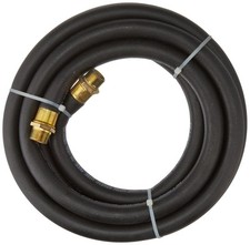 Fill Rite 14 Foot Neoprene Fuel Transfer Hose with 3/4 Inch NPT Fittings