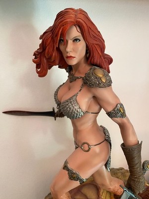 Red Sonja 1/4   Sideshow Premium Format   OVP   Nr. 0919/3000   Top Zustand