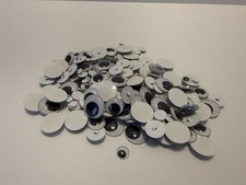 Wiggle Eyes Googly Eyes Vintage Multiple Sizes No Self-Adhesive Some With Shanks