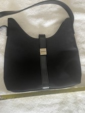 XOXO Very Black Small Satchel/purse. Lined. Small Compartment On The Inside Zip