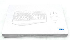 Wireless Keyboard And Mouse Combo For Windows  Mac Model EK30 - Grey