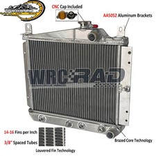 1640015050 1640015060 Full Aluminum Radiator Fit 19801982 Toyota Tercel 1.5l L4 1640015050 1640015060 Full Aluminum Radiator Fit 19801982 Toyota Tercel 1.5l L4