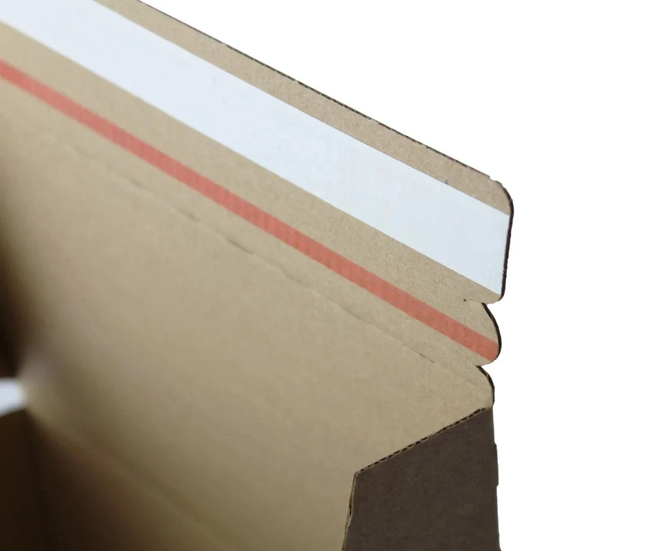 E-COMMERCE CRASH LOCK CARDBOARD BOXES WITH PEEL & SEAL ROYAL MAIL 110x100x70mm - Image 4 of 4