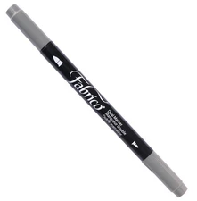 Cool Gray Fabrico Marker, Dual-Ended, Color-Fast, Fabric Pen, Art, Crafts