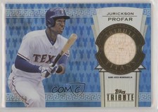 2014 Topps Tribute Titans Relics Blue 22/50 Jurickson Profar #TTR-JP 2f9