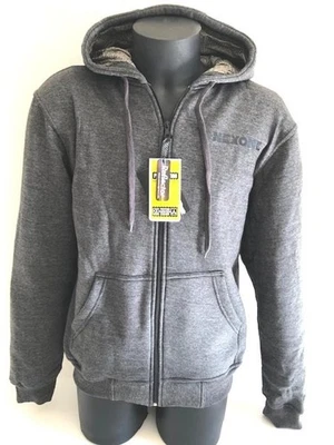 Sweat à capuche pour moto route Nexone taille XL gris protection dorsale - Photo 1/3
