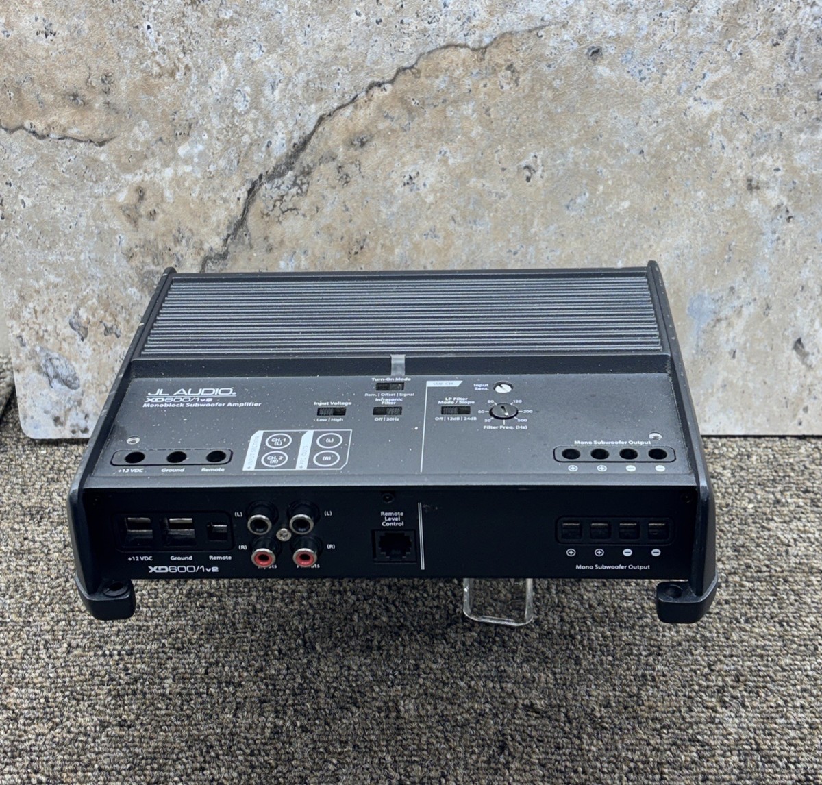 JL Audio Xd600/1v2 600w Monoblock Class D Sub Amplifier Parts or