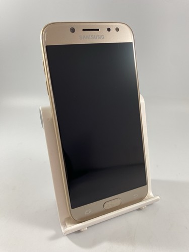 Samsung Galaxy J5 2017 Gold 16GB 5,2" Smartphone defekt für Ersatzteile & Reparaturen #A