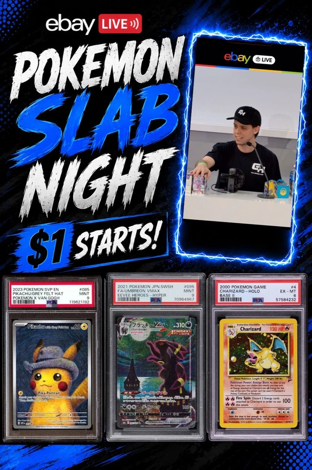 🔥SLABS & SINGLES NIGHT🔥
