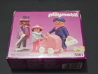 Vtg Playmobil 5507 NEW Sealed Victorian Mansion Family Figues Damage Box