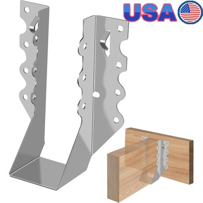 #ad Durable Joist Hangers 2x6 Lumber W Speed Prongs 30 Pack Heavy Duty Metal New $46.40