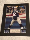 Tom Brady Signed Autographed 8x10 Photo In A Matt”Patriots” COA . HOF