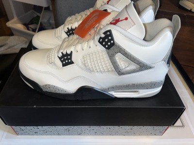 Jordan Air Jordan 4 Retro OG 2025 White Cement Leather Low Top FV5029-100