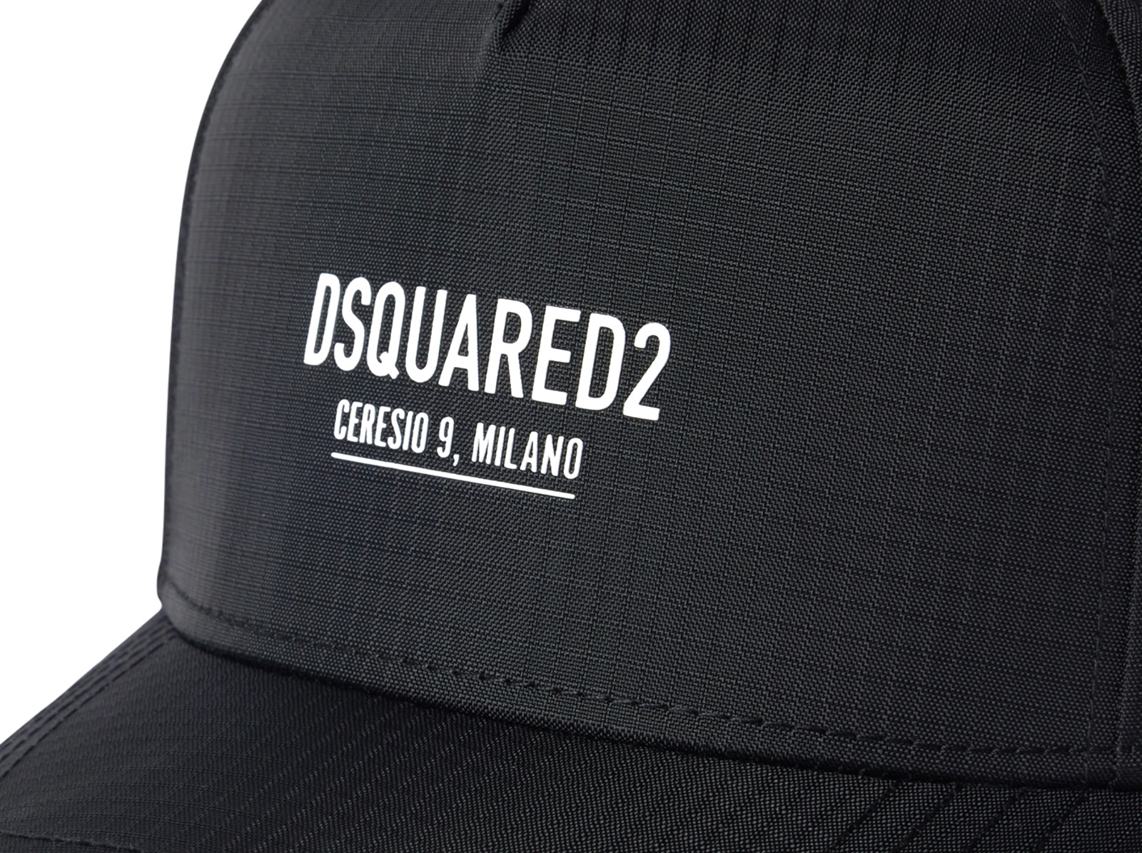 DSQUARED2 Ceresio 9 Milano Nylon Baseball Cap Icon Unisex image 7