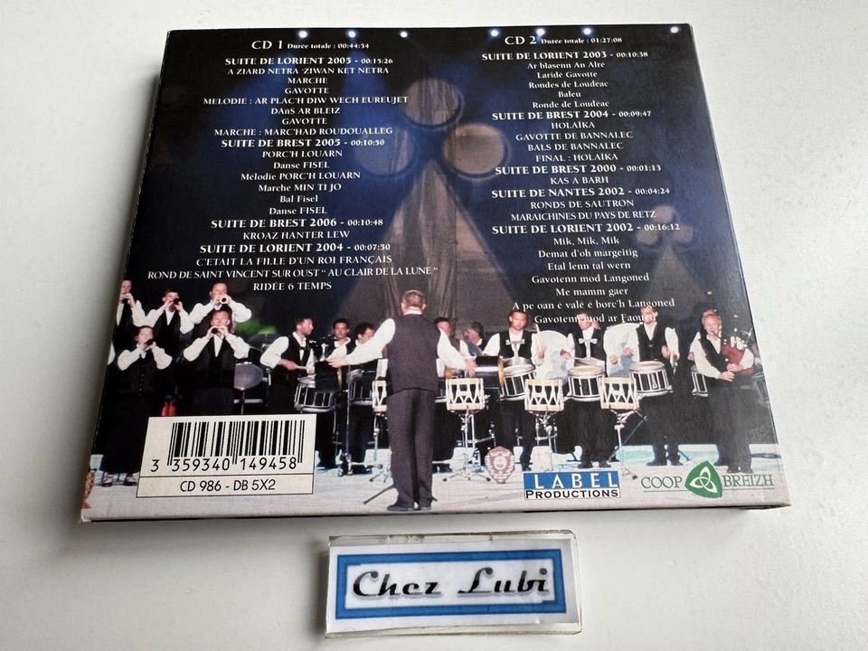 Kevrenn Alré - Dans Ar Bleiz (Suite De Lorient) - 2 CD Album Digipack - 2006 - Photo 3/4