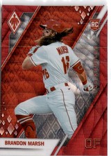 2022 Panini Chronicles #2 Brandon Marsh Phoenix Ruby Wave #/199