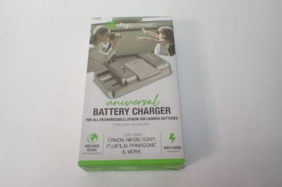#ad Digipower Universal Battery Charger Black TC 200 for Lithium Ion Camera Battery $8.95