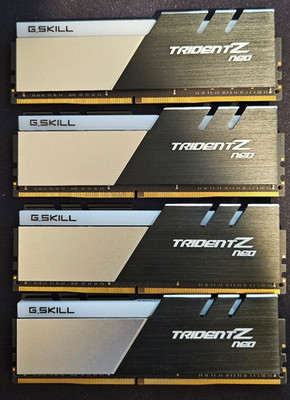 G.Skill Trident Z Neo 64GB (4x16GB) DDR4-3000 CL16 RGB Desktop Memory